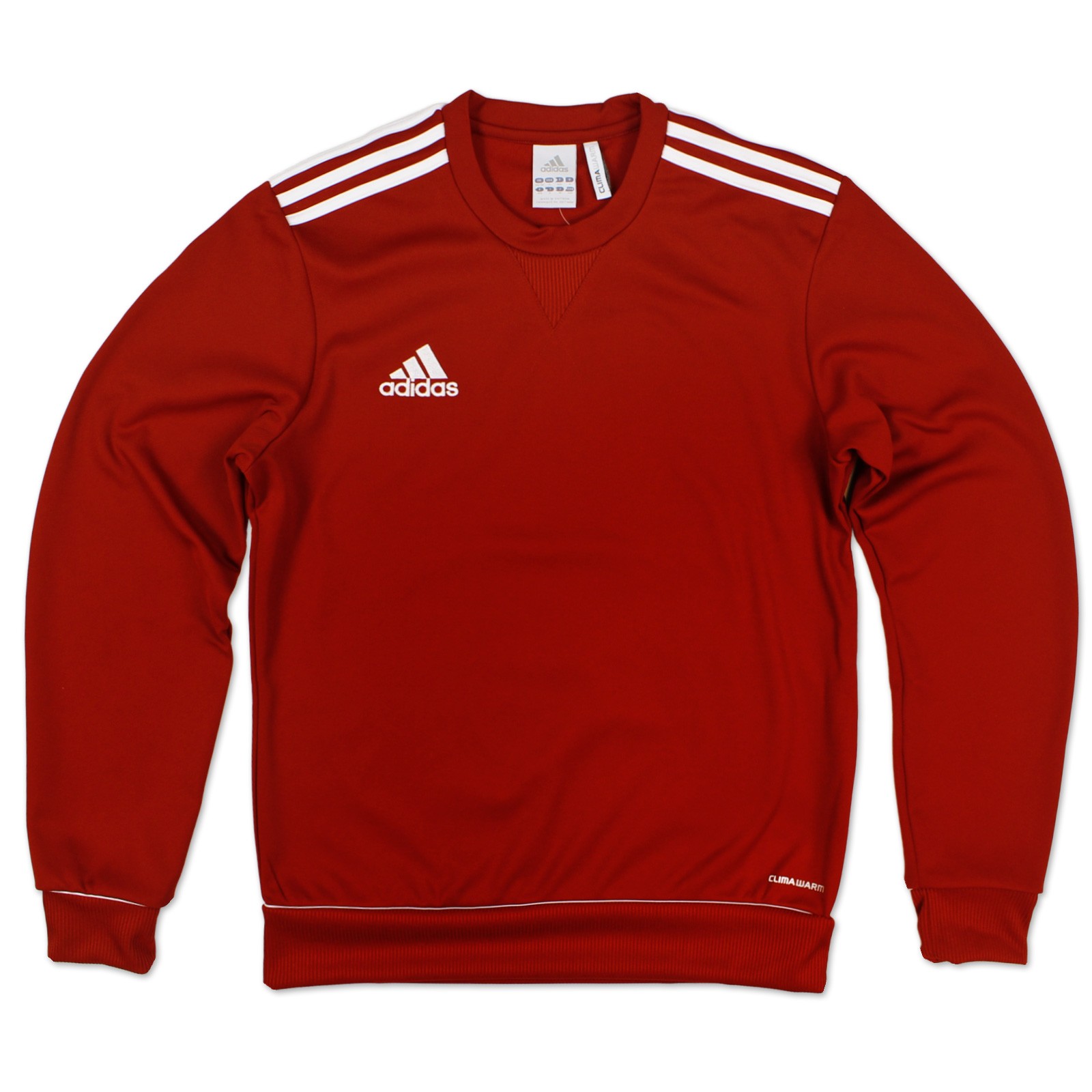 adidas red pullover